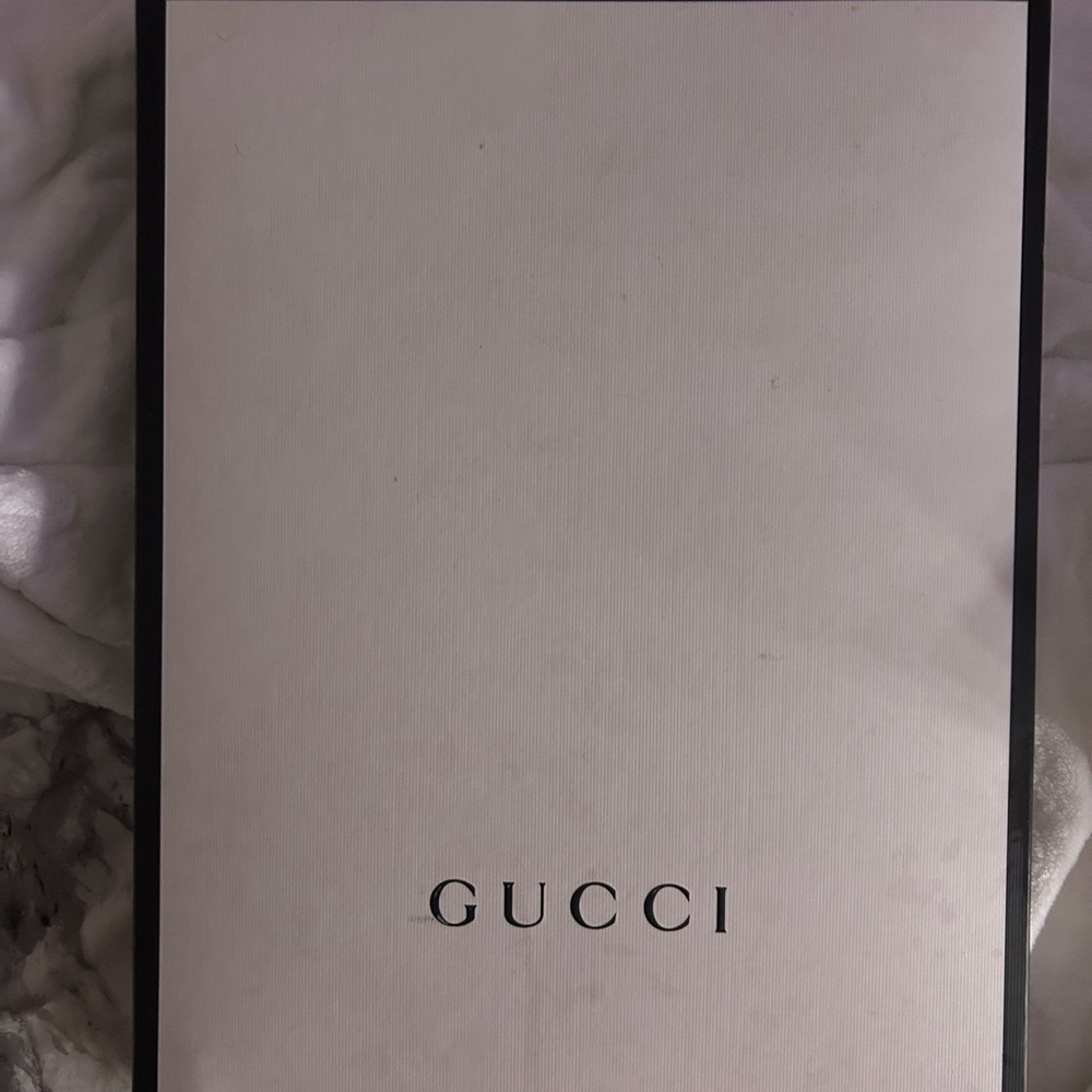 Gucci Black and gold Belt with Gold GG Buckle - Picture 3 of 5